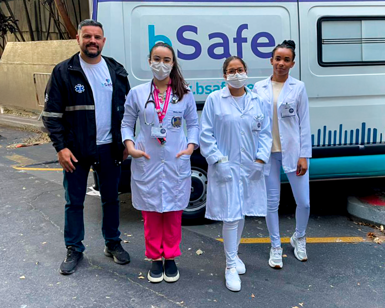 equipe ambulancia